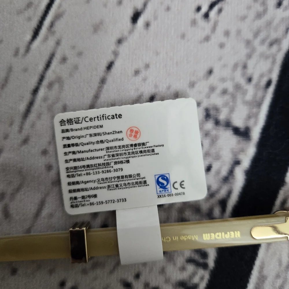 Hepidem Buffalo Horn Glasses